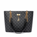 Venice women's black tote bag