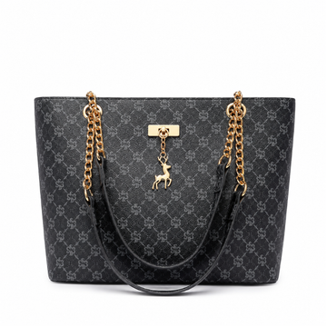 Venice women's black tote bag