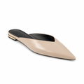 Venus women's nude mules side profile