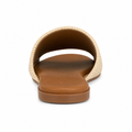 Bordeaux women's caramel sandals fastening detail