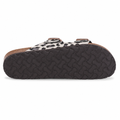 Colmar women's grey leopard-print sandals PVC upper detail