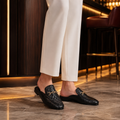 Vendôme women's black mules alternate angle