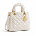 Rivoli women's white shoulder bag material detail