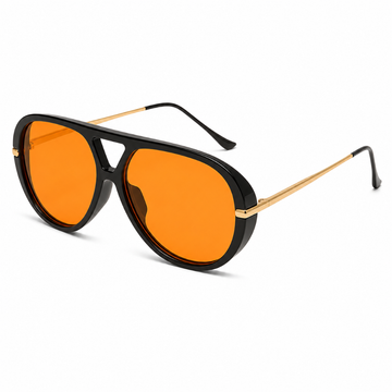 Majorca women's black and orange sunglasses