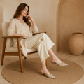 Venus women's nude mules product detail