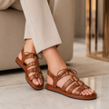 Monaco women's brown sandals alternate view