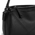 Tuileries women's black shoulder bag side profile
