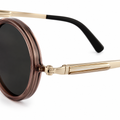 Dubrovnik gold-tone alloy frame detail