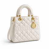Rivoli women's white shoulder bag