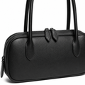 Bastille women's black shoulder bag side profile