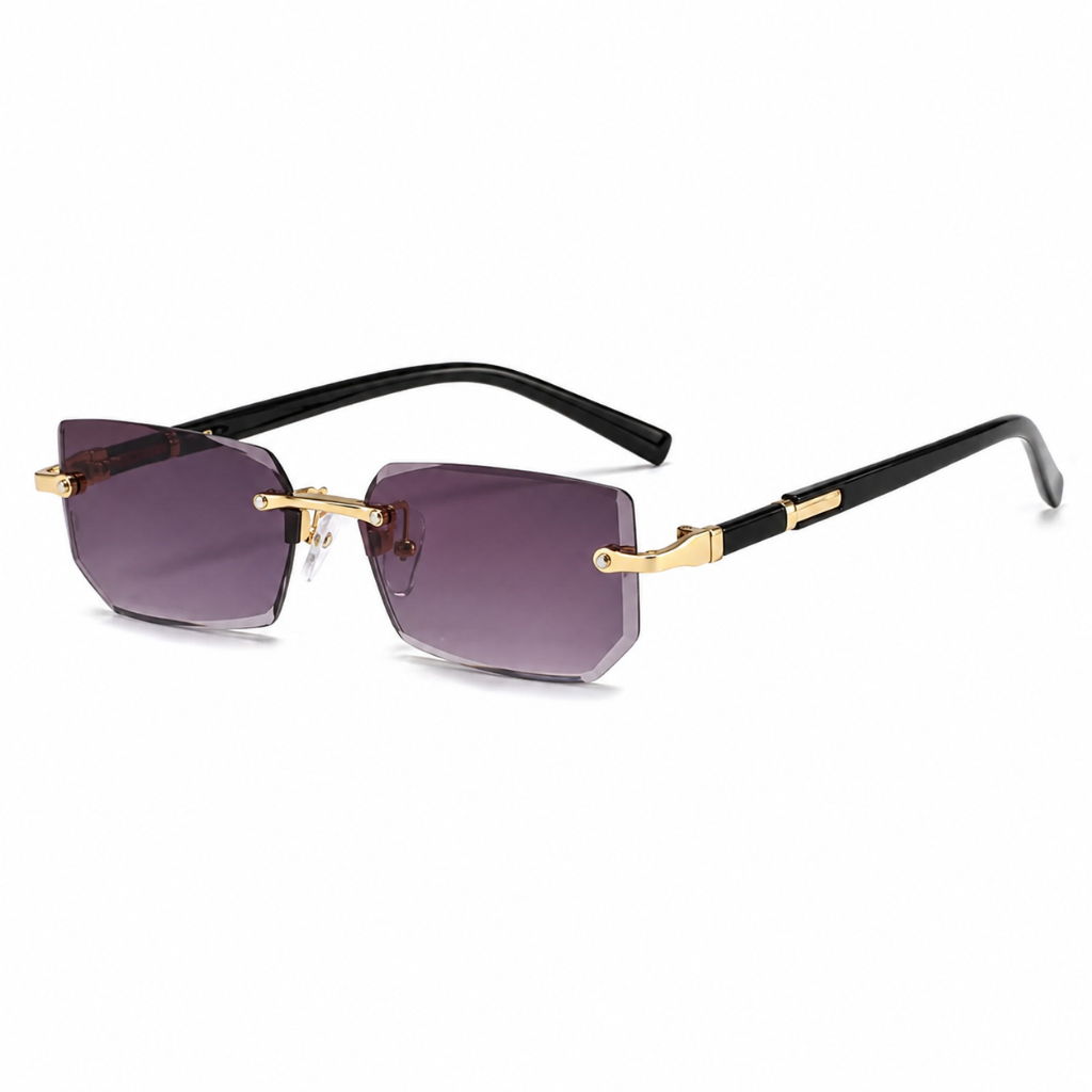 Malta women's black and purple sunglasses