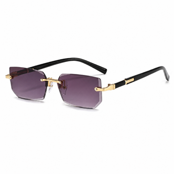 Malta women's black and purple sunglasses