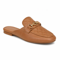 Vendôme women's caramel mules sole detail