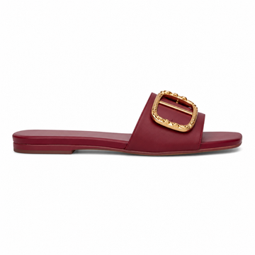 Lyon women's burgundy sandals