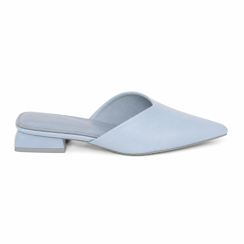 Rome women's blue mules