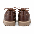 Versailles women's brown loafers side profile