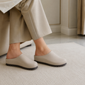 Annecy women's off-white leather sandals alternate view