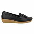 Avignon women's black loafers