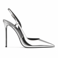 Avignon women's silver court shoes