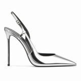 Avignon women's silver court shoes
