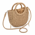 Sorrento women's khaki shoulder bag side profile