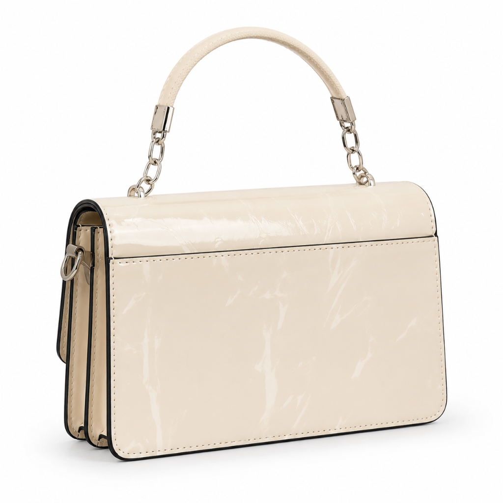 Concorde women's white shoulder bag animal-print detail