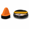 Neutral leather shoe polish cream with applicator shoe polish cream detail