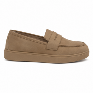 Annecy women's khaki loafers