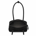 Luxembourg women's black shoulder bag interior detail
