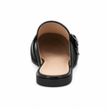 Florence women's black mules sole detail