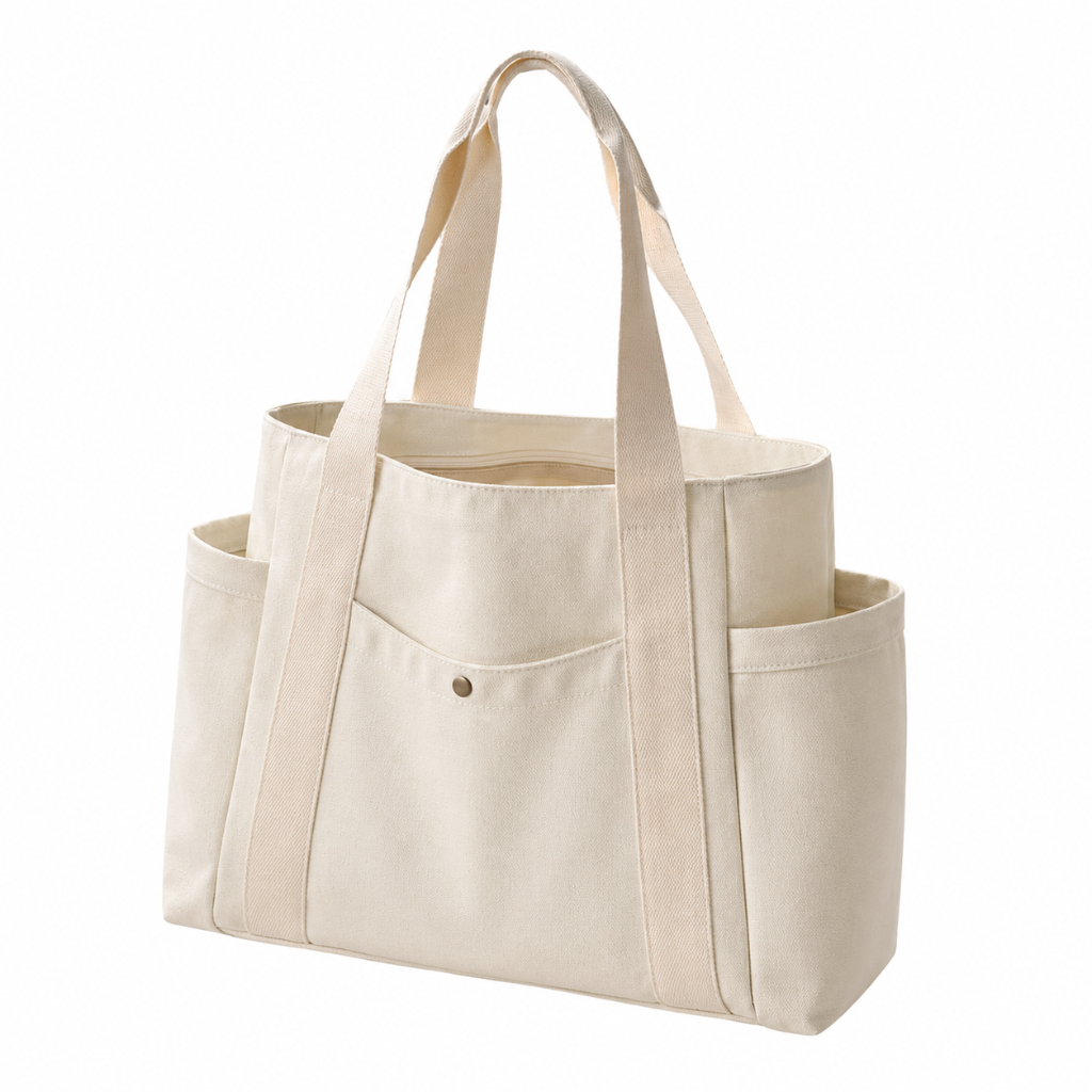 Amalfi women's white tote bag