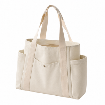 Amalfi women's white tote bag