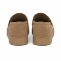 Annecy women's khaki loafers sole detail