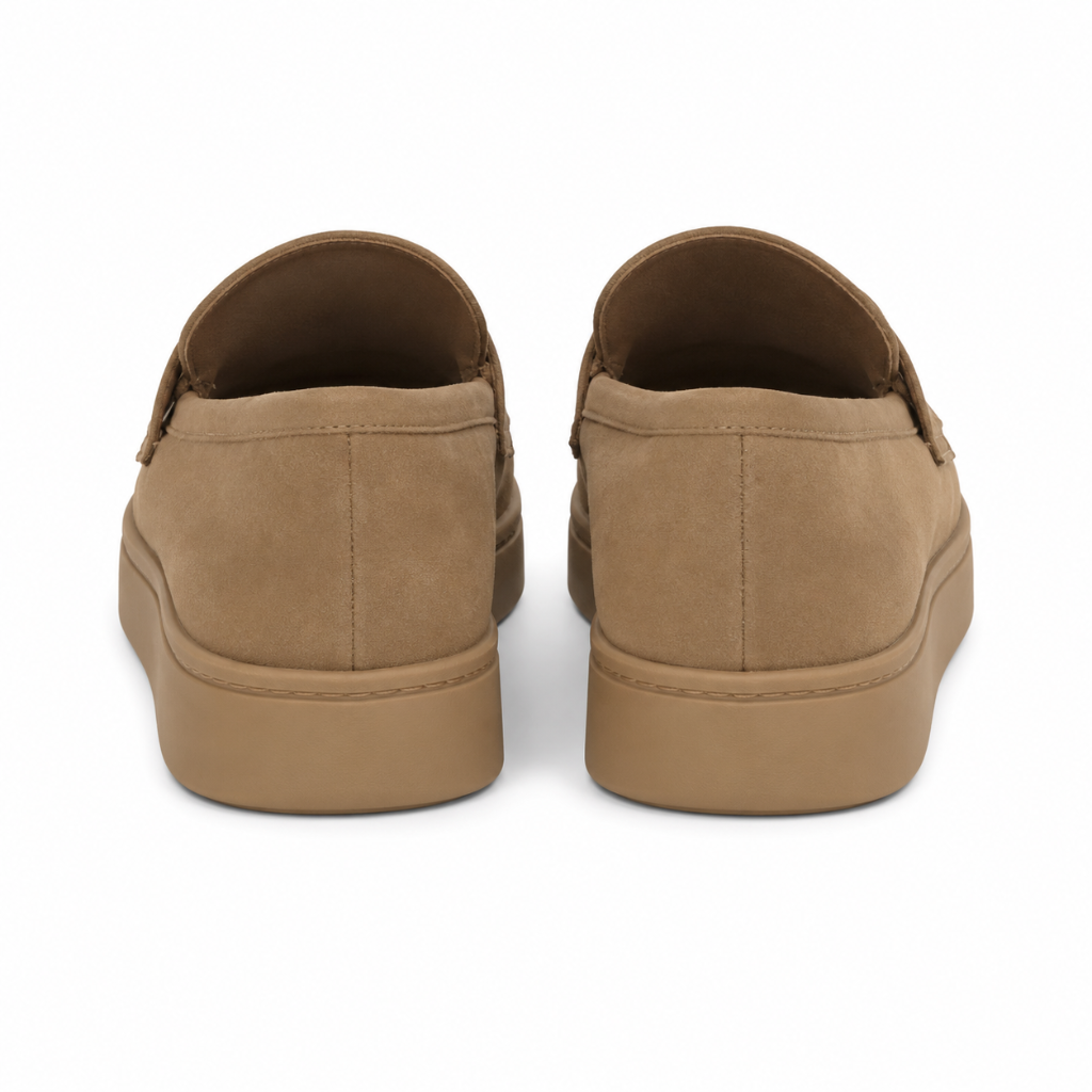Annecy women's khaki loafers sole detail
