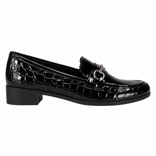Saint-Tropez women's black loafers