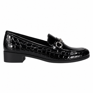 Saint-Tropez women's black loafers