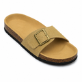 Montmartre women's caramel sandals lifestyle view