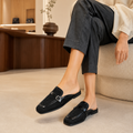Florence women's black mules alternate angle