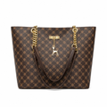 Venice women's dark brown tote bag