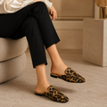 Rivoli women's leopard-print mules alternate angle