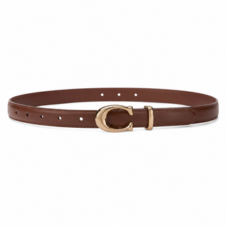 Bellagio women's brown leather belt