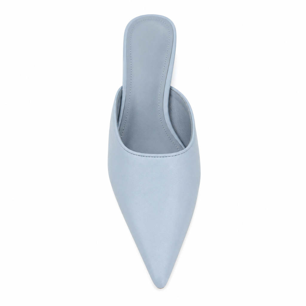 Rome women's blue mules product detail