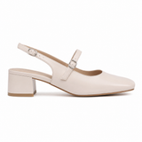 Provence women's nude court shoes