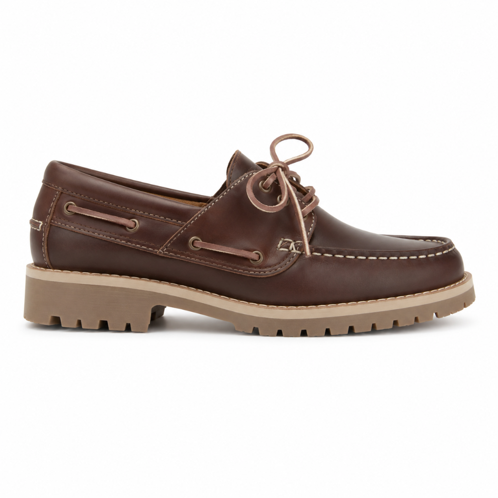 Versailles women's brown loafers