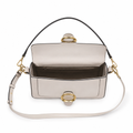 Montmartre women's white shoulder bag interior detail