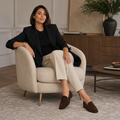 Lausanne women's brown loafers additional view