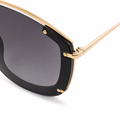 Mykonos black sunglasses side profile