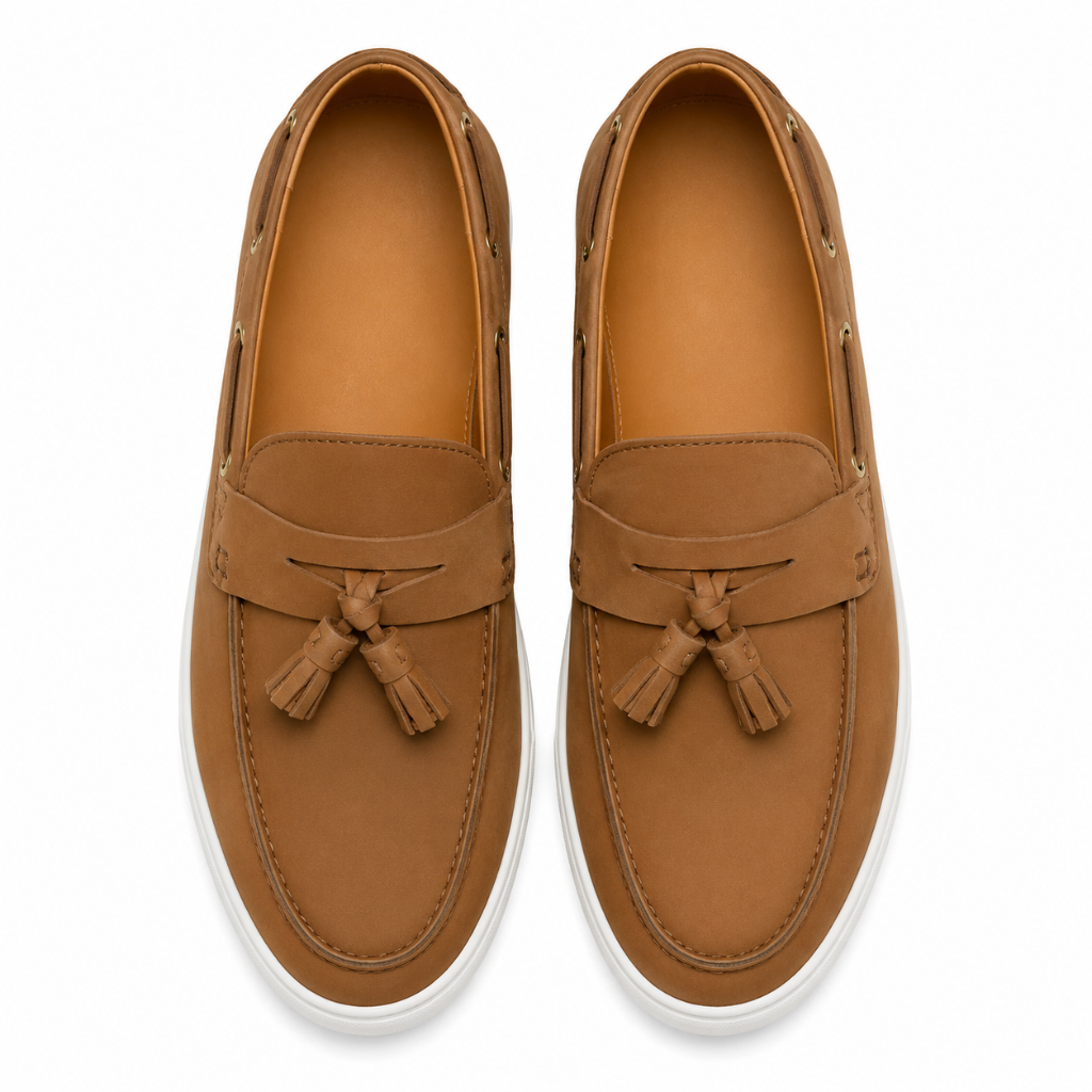 Monaco women's brown loafers product detail