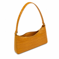 Capri women's light brown handbag closure detail