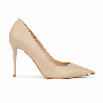 Lyon women's cream court shoes